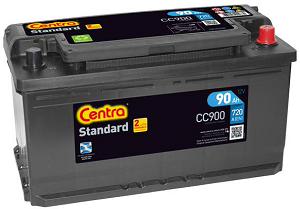 Fotografia produktu CENTRA CC900 akumulator sam. 90Ah/720A Centra Standard P+ 353x175x190