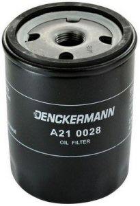 Fotografia produktu DENCKERMANN A210028 filtr oleju Opel Ascona 1.6D 82-->/Astra 1.7DGL/GT/