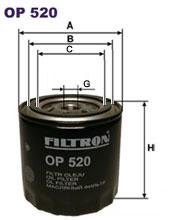 Fotografia produktu FILTRON OP520 filtr oleju Polonez 1.5/1.6