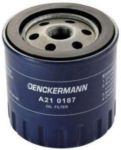 Fotografia produktu DENCKERMANN A210187 filtr oleju Peugeot 204 diesel/ 304 GLD/ 505D