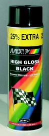 Fotografia produktu MOTIP MT-004005 lakier czarny połysk                                       500 ml