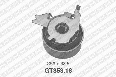 Fotografia produktu SNR GT353.18 rolka napinająca pasek rozrządu Opel, Daewoo 1.6-2.0 84-99