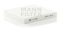 Fotografia produktu MANN-FILTER CU2351 filtr kabinowy Honda Civic 97- +AC