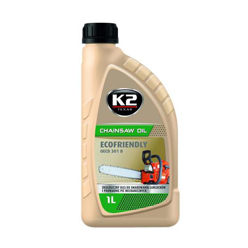 Fotografia produktu K2 K2CHAINSAW OIL1L olej do smarowania łańcuchów i prowadnic pił mechanicznych 1L