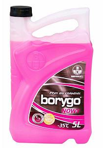 Fotografia produktu BORYGO BORYGO-5L płyn do chłodnic różowy -35C Borygo Nowy                      5L