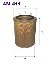 Fotografia produktu FILTRON AM411 filtr powietrza DT ciągnik gąsienicowy