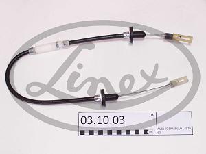 Fotografia produktu LINEX 03.10.03 linka sprzęgła Audi 80 1.6-1.8 83- dł-920/395+170