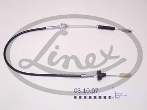 Fotografia produktu LINEX 03.10.07 linka sprzęgła dł:1184/652mm Audi 100 (4-cyl) 08.82-84