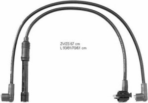 Fotografia produktu BERU ZEF 1131 kable zapłonowe Ford Scorpio 96- 2.0i 16V
