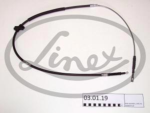 Fotografia produktu LINEX 03.01.19 linka hamulca Audi A6 95- 1492 L+P dł-1491/922+367