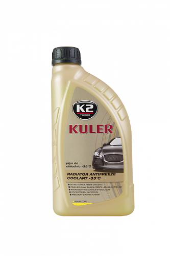 Fotografia produktu K2 K2T201Y płyn do chłodnic żółty Kuler -37C          1L