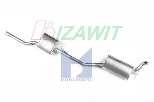 Fotografia produktu IZAWIT 07.299A/IZ tłumik środkowy + końcowy Mercedes W210