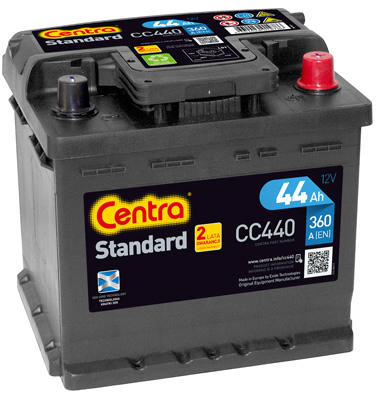 Fotografia produktu CENTRA CC440 akumulator sam. 44Ah/360A Centra Standard P+ 207x175x190