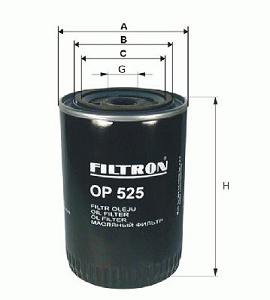 Fotografia produktu FILTRON OP626/2 filtr oleju DAF 85CF-Ser, 95XF-Ser