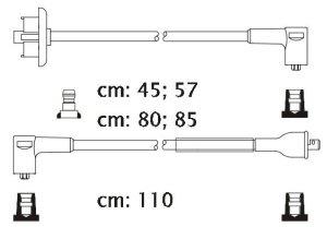 Fotografia produktu CARHOFF 06-2026 kable zapłonowe Citroen CX 24 2.4 77-83 (Platinium wire wound)