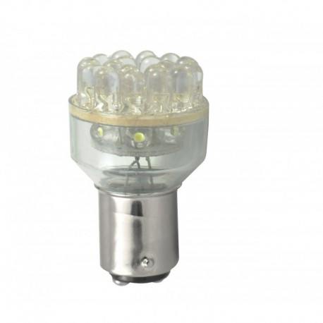 Fotografia produktu M-TECH L038W dioda LED L038 - P21/5W BaY15d 24LED 5mm biała