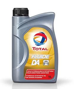 Fotografia produktu TOTAL TOT 208 olej hydrauliczny Fluide DA 1L pomarańczowy do elektrycznego wspomagania
