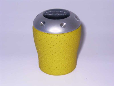 Fotografia produktu JACKY 05417 gałka lewarka zmiany biegów Superstar-żółta krótka