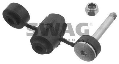 Fotografia produktu SWAG 60 61 0001 guma stabilizatora Renault Clio/Clio II ze śrubami zewnętrzna