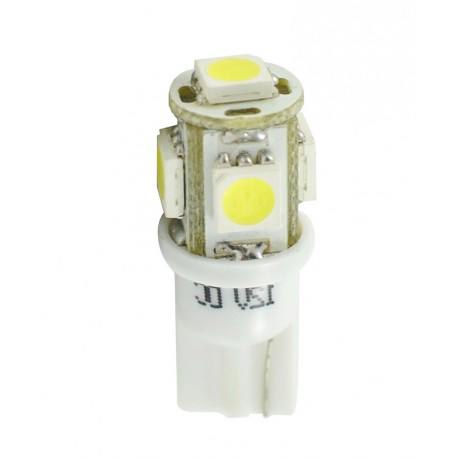 Fotografia produktu M-TECH L054W dioda LED L054 - W5W 5xSMD5050 białe