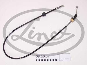 Fotografia produktu LINEX 09.10.37 linka sprzęgła dł:1450/1286mm Citroen C1 1.4DS all 05-