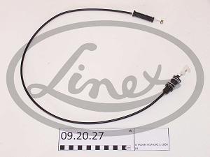 Fotografia produktu LINEX 09.20.27 linka gazu Visa diesel 84- dł-1000/890