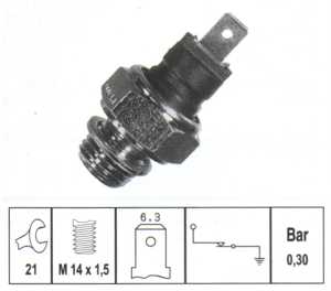 Fotografia produktu FACET 7.0116 czujnik ciśnienia oleju Fiat Citroen