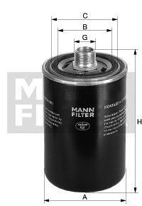 Fotografia produktu MANN-FILTER W719/45 filtr oleju Audi A3 1.8-2.0TFSI 04-