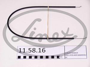 Fotografia produktu LINEX 11.58.16 linka nawiewu dł:650/585mm Daewoo Lublin Honker