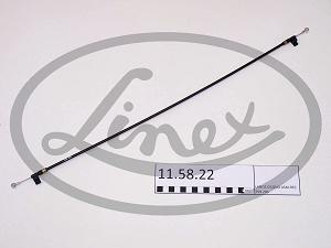 Fotografia produktu LINEX 11.58.22 linka wlotu powietrza dł:623/556mm Daewoo Lanos