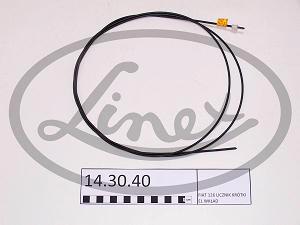 Fotografia produktu LINEX 14.30.40 linka licznika (krótka, wkład)) Fiat 126p EL