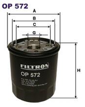 Fotografia produktu FILTRON OP572 filtr oleju Toyota 1.6-2.0 wtrysk