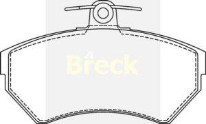 Fotografia produktu BRECK 21945-00-701-00 klocki hamulcowe VW/Audi/Seat 16.2 mm