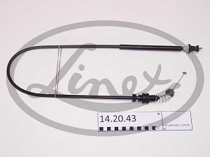 Fotografia produktu LINEX 14.20.43 linka gazu Fiat Uno 85-86 dł-1175