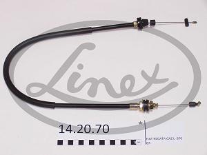 Fotografia produktu LINEX 14.20.70 linka gazu Fiat Regata 87- dł-870