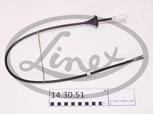 Fotografia produktu LINEX 14.30.51 linka licznika dł:1030mm Fiat Uno Turbo IE -89