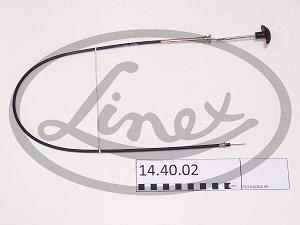 Fotografia produktu LINEX 14.40.02 linka pokrywy silnika (krótka) Fiat 125