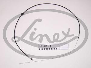 Fotografia produktu LINEX 14.40.04 linka pokrywy silnika dł:1600/1385 mm Fiat Uno R89 89-