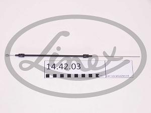 Fotografia produktu LINEX 14.42.03 linka otwierania bagażnika (krótka) dł:390/200mm Fiat 126p