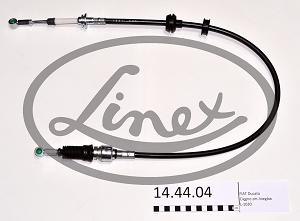 Fotografia produktu LINEX 14.44.04 linka zmiany biegów dł:1030/800mm Citroen Jumper 2.5D-2.8D