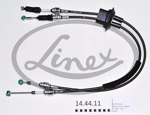 Fotografia produktu LINEX 14.44.11 linka zmiany biegów dł:1175+1155mm Fiat Multpla 1.9JTD 1998-