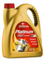 Fotografia produktu ORLEN OR5W30MEXF4 olej silnikowy 5W30 Platinum MAX Expert XF 4L Citroen, Renault