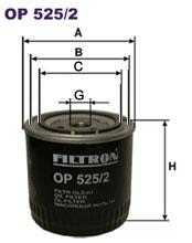 Fotografia produktu FILTRON OP525/2 filtr oleju Skoda Felicja 1.9D