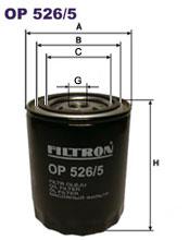 Fotografia produktu FILTRON OP526/5 filtr oleju VW/Audi 95- 2.6-2.8