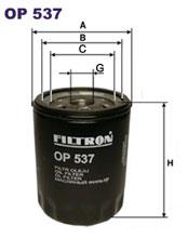 Fotografia produktu FILTRON OP537 filtr oleju Fiat 1.9D