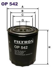 Fotografia produktu FILTRON OP542 filtr oleju Ford Sierra/Scorpio 2.3/2.5D/TD