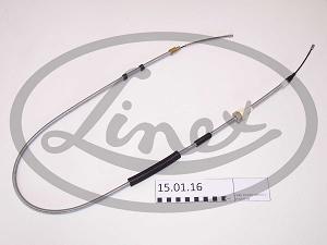 Fotografia produktu LINEX 15.01.16 linka hamulca Ford Escort L 80-84 dł-1578/1300
