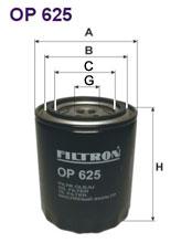 Fotografia produktu FILTRON OP625 filtr oleju Opel Omega A -93 2.3TD