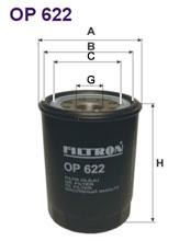 Fotografia produktu FILTRON OP622 filtr oleju Mazda 626 2.0D 87- Opel