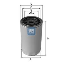 Fotografia produktu UFI 23.440.00 filtr oleju Ford Escort/ Focus / Mondeo 1.3-2.0, Fiesta 93-